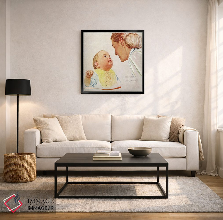 تابلو کلاسیک سپاسگزاری اثر نورمن راکول - D5B