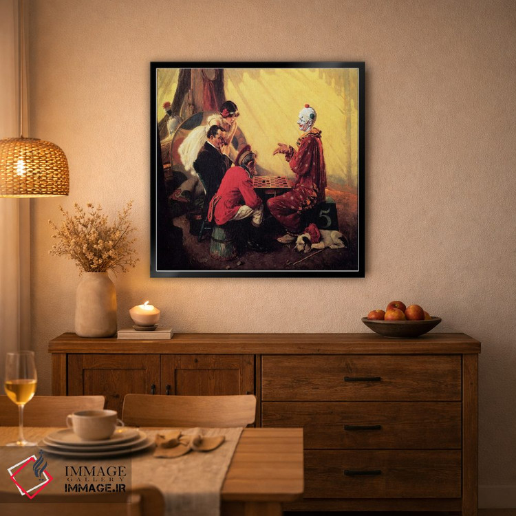 تابلو کلاسیک چکرز اثر نورمن راکول - D4B