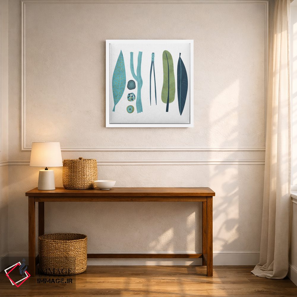 تابلو مینیمال چوب و سنگ اثر نیک اسکویرل - D5W
