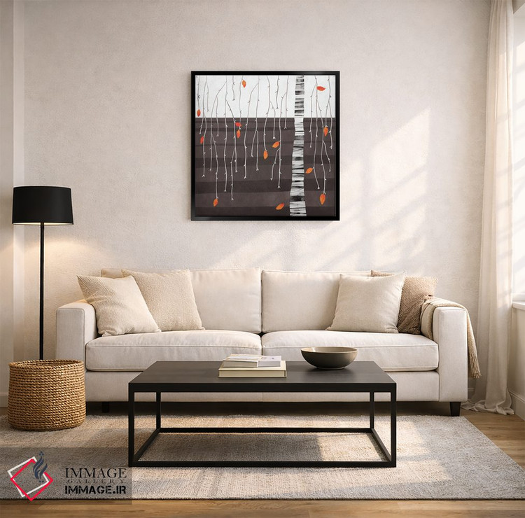 تابلو دکوراتیو آخرین برگ ها اثر نیک اسکویرل - D4B