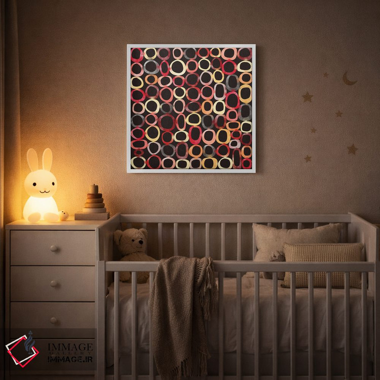 تابلو مینیمال اوه، تاریک است اثر نیک اسکویرل - D2W