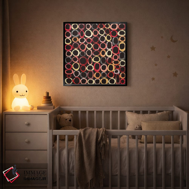 تابلو مینیمال اوه، تاریک است اثر نیک اسکویرل - D4B