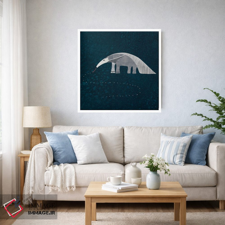 تابلو مینیمال مورچه خورک غول پیکر اثر نیک اسکویرل - D4W