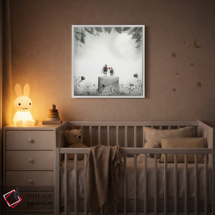 تابلو دکوراتیو هدیه ۱ اثر نیل تامپسون - D3W