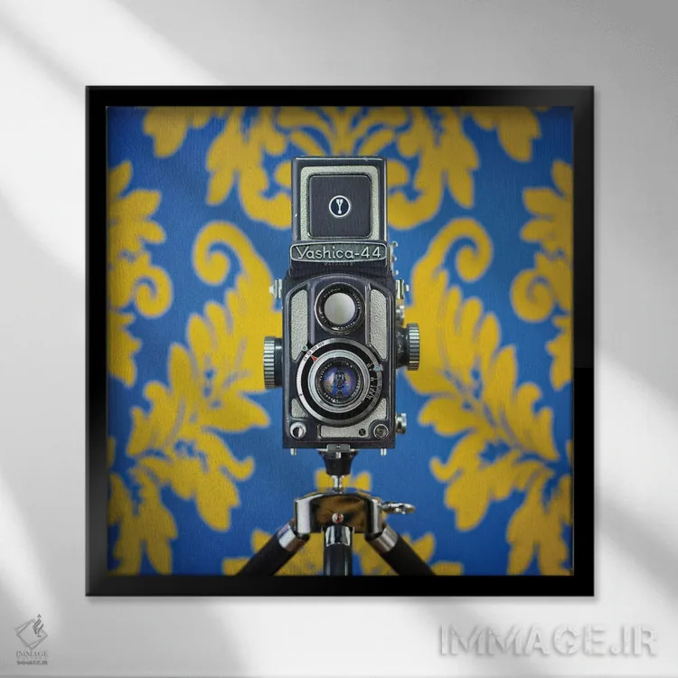 تابلو دکوراتیو یشیکا ۴۴ اثر یورگن اف. نووتنی - نمای قابدار مشکی