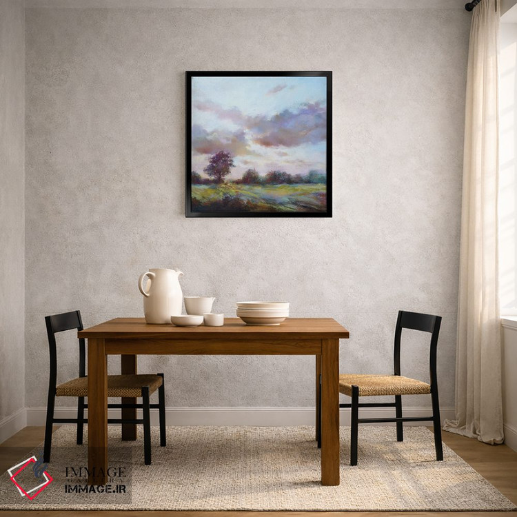 تابلو دکوراتیو آخرین نفس روز اثر نل واتمور - D3B