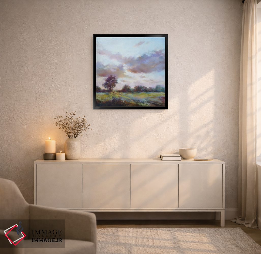 تابلو دکوراتیو آخرین نفس روز اثر نل واتمور - D6B