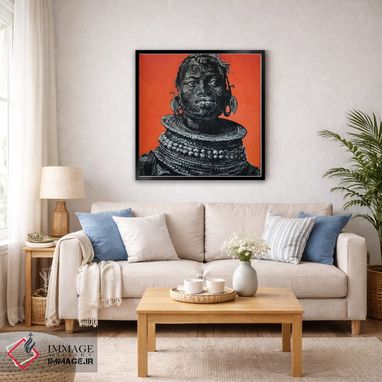 تابلو دکوراتیو نگوتو نکرا' اثر استیو نیاگا - D6B