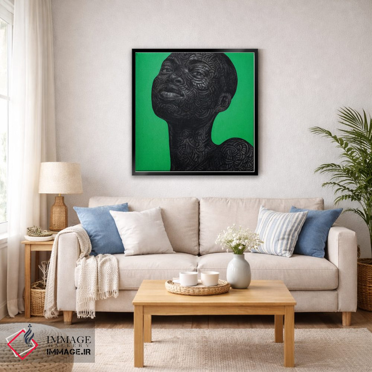 تابلو دکوراتیو هبه اثر استیو نیاگا - D6B