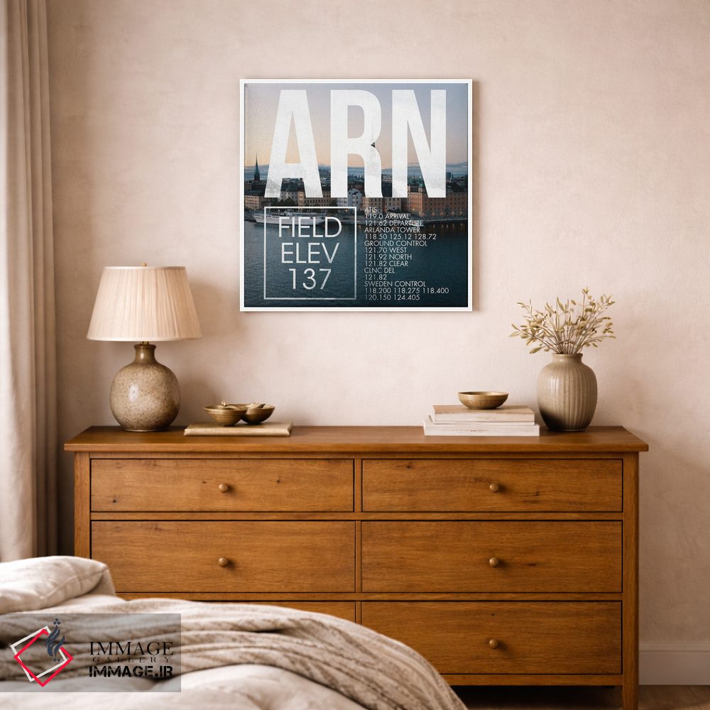 تابلو دکوراتیو پخش زنده ARN اثر ۰۸ لفت - D1W