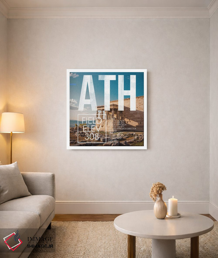تابلو دکوراتیو پخش زنده ATH اثر ۰۸ لفت - D3W