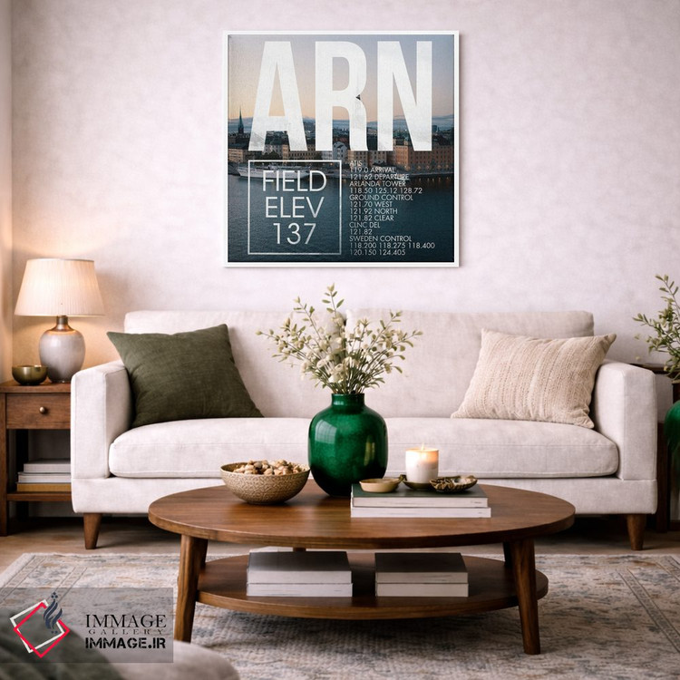 تابلو دکوراتیو پخش زنده ARN اثر ۰۸ لفت - D2W