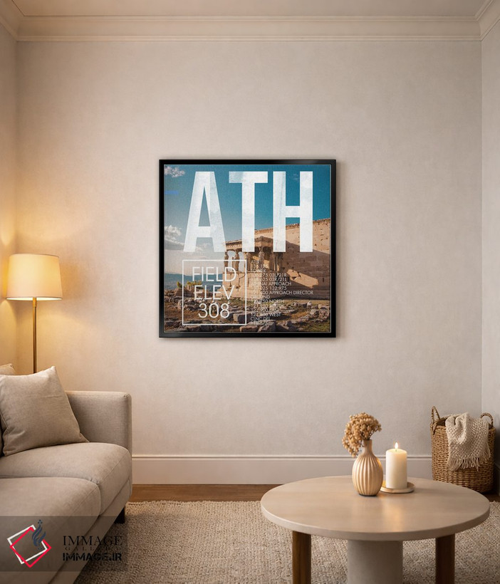 تابلو دکوراتیو پخش زنده ATH اثر ۰۸ لفت - D4B