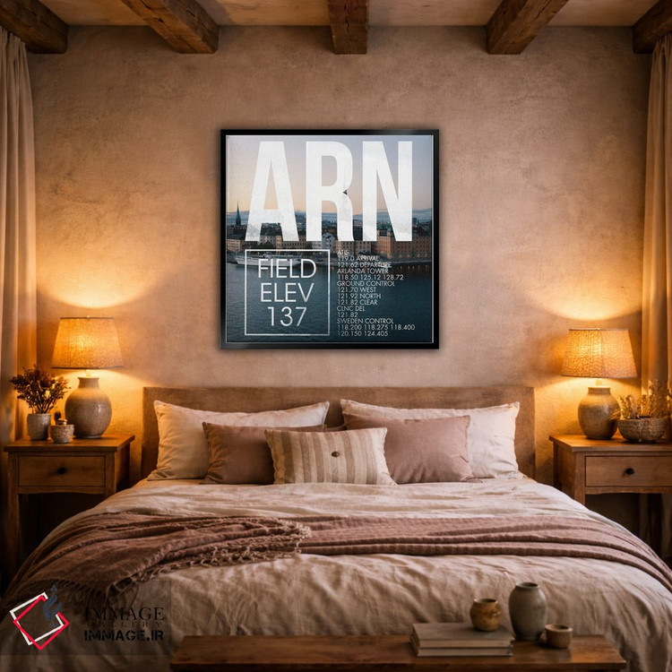 تابلو دکوراتیو پخش زنده ARN اثر ۰۸ لفت - D3B