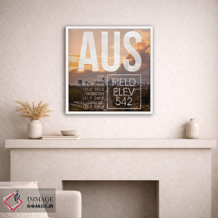 تابلو دکوراتیو پخش زنده AUS اثر ۰۸ لفت - D1W