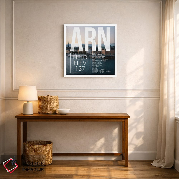 تابلو دکوراتیو پخش زنده ARN اثر ۰۸ لفت - D4W