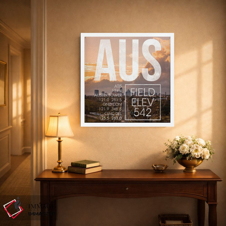 تابلو دکوراتیو پخش زنده AUS اثر ۰۸ لفت - D3W