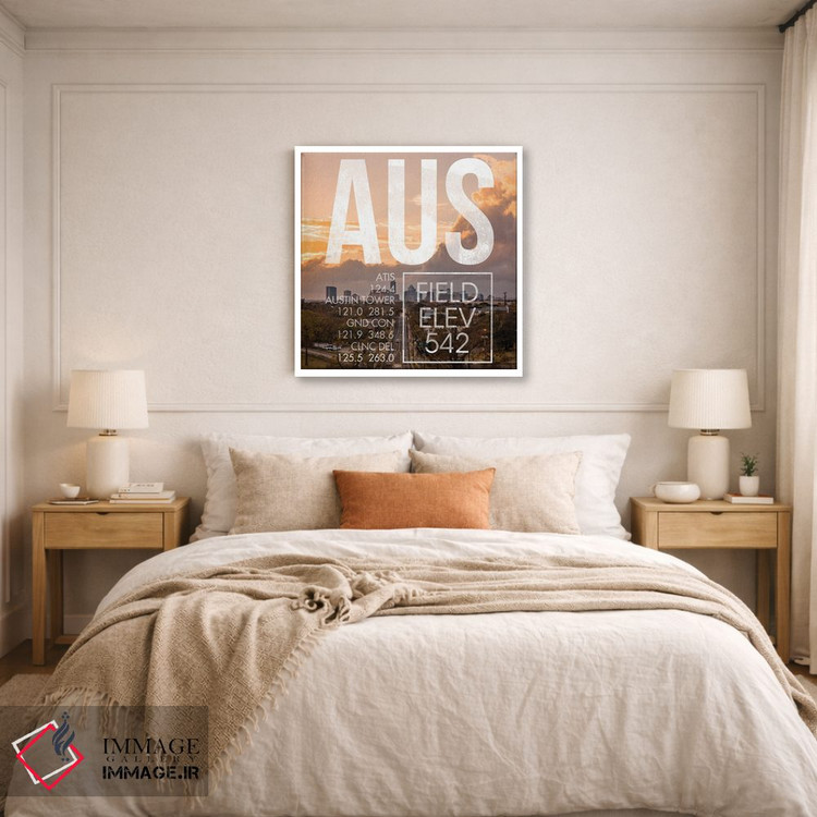 تابلو دکوراتیو پخش زنده AUS اثر ۰۸ لفت - D5W