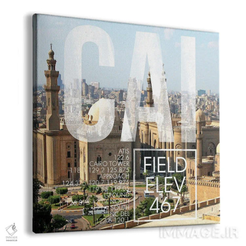 تابلو دکوراتیو پخش زنده CAI اثر ۰۸ لفت - نمای پرسپکتیو محصول