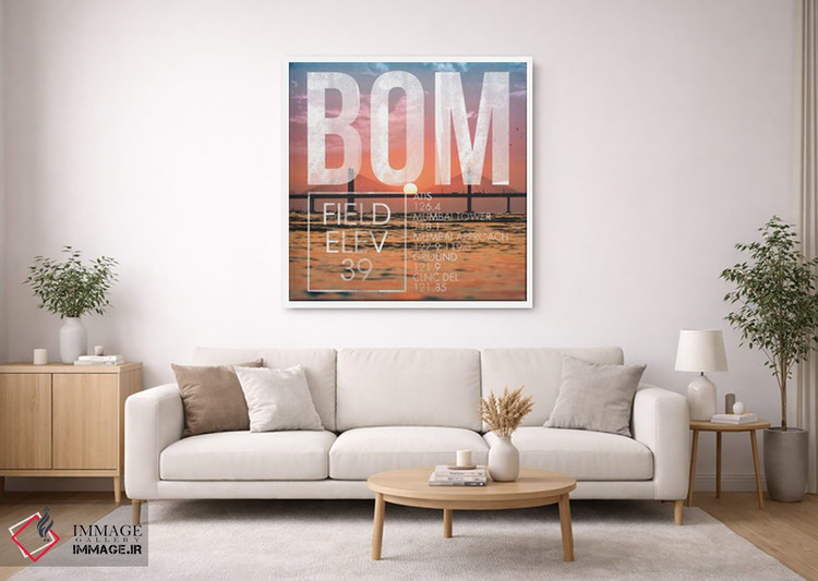 تابلو دکوراتیو پخش زنده BOM اثر ۰۸ لفت - D1W