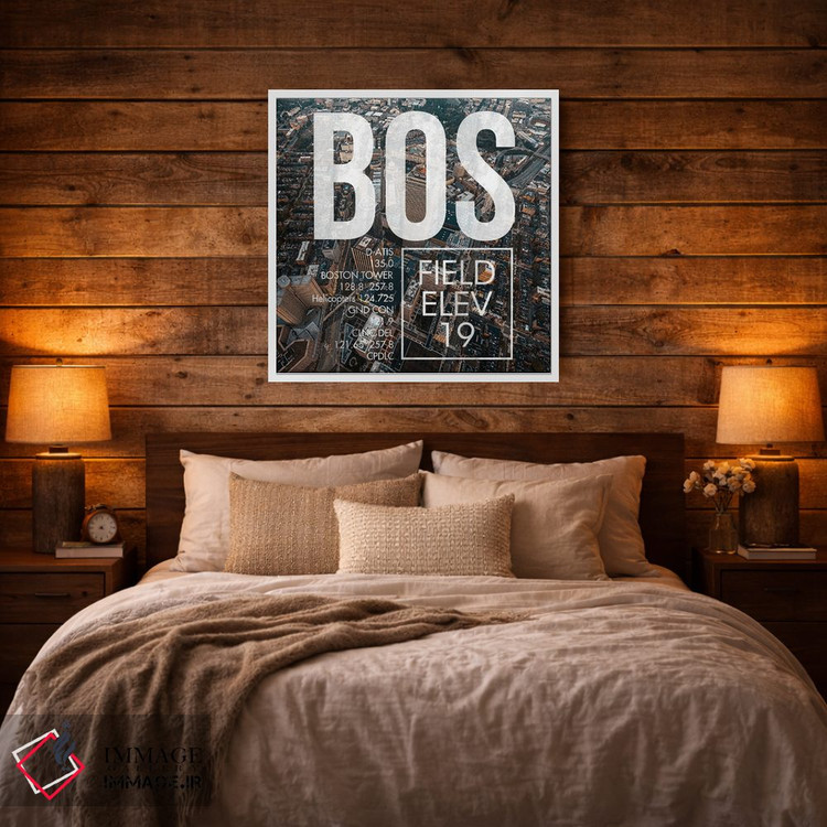 تابلو دکوراتیو پخش زنده BOS اثر ۰۸ لفت - D2W