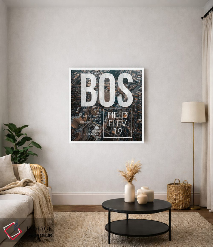 تابلو دکوراتیو پخش زنده BOS اثر ۰۸ لفت - D3W