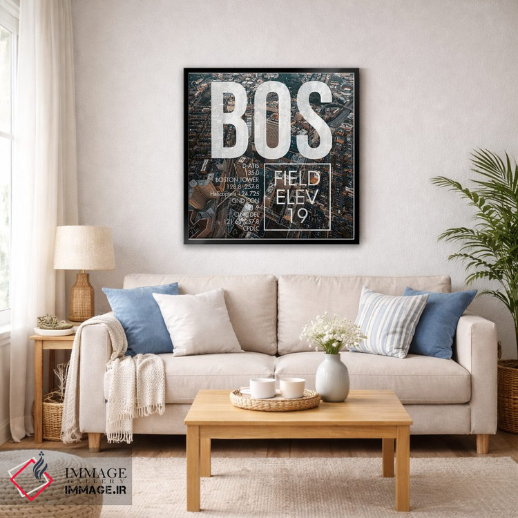 تابلو دکوراتیو پخش زنده BOS اثر ۰۸ لفت - D6B