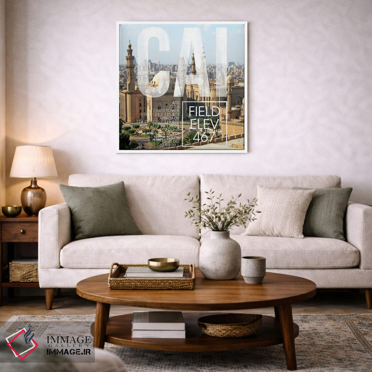 تابلو دکوراتیو پخش زنده CAI اثر ۰۸ لفت - D4W