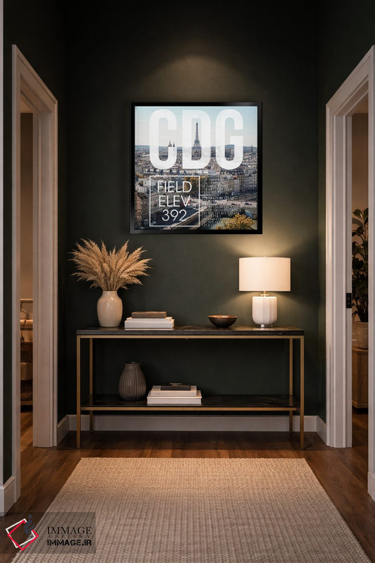 تابلو دکوراتیو پخش زنده CDG اثر ۰۸ لفت - D6B