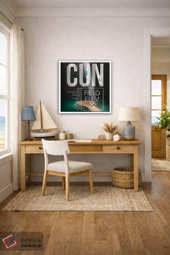 تابلو دکوراتیو پخش زنده CUN اثر ۰۸ لفت - D2W