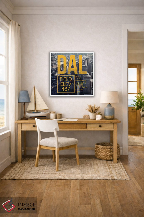 تابلو دکوراتیو پخش زنده DAL اثر ۰۸ لفت - D2W