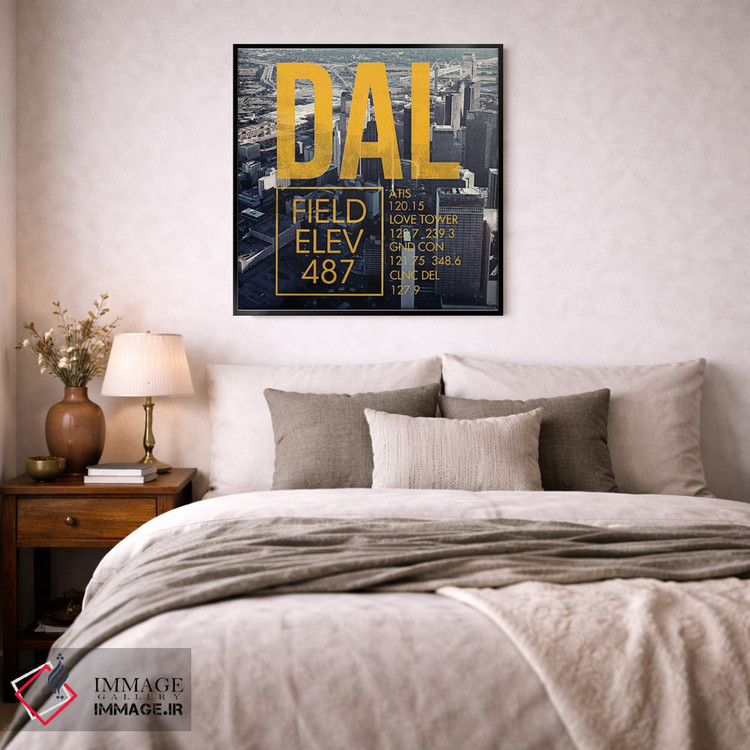 تابلو دکوراتیو پخش زنده DAL اثر ۰۸ لفت - D3B