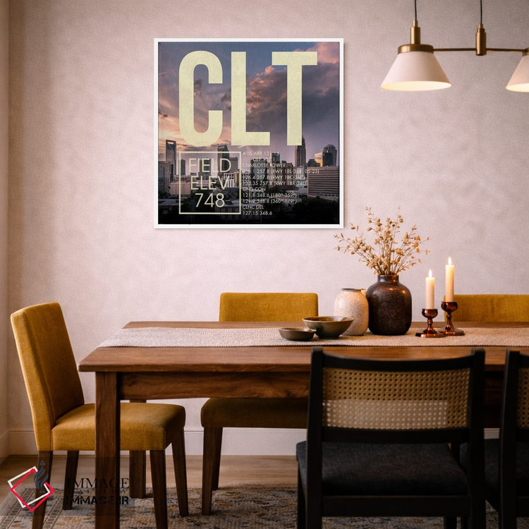 تابلو دکوراتیو پخش زنده CLT اثر ۰۸ لفت - D5W