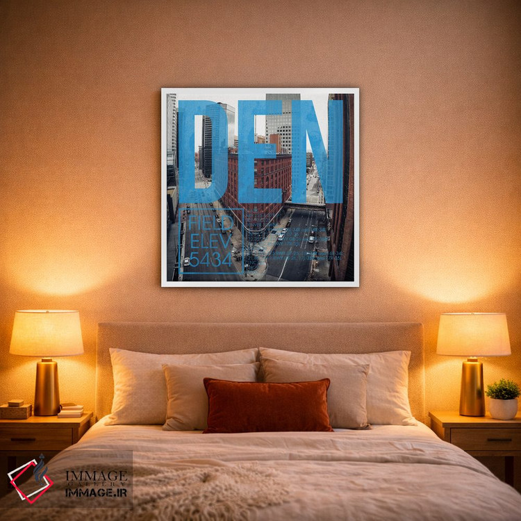 تابلو دکوراتیو پخش زنده DEN اثر ۰۸ لفت - D1W