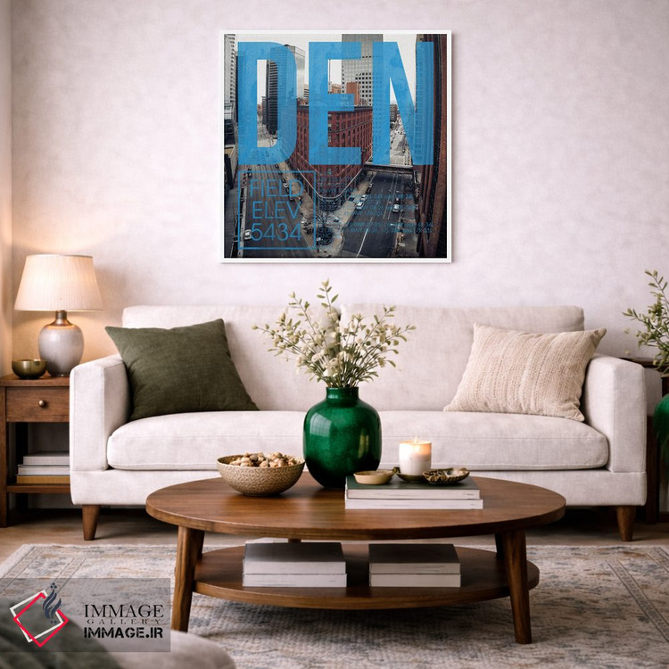 تابلو دکوراتیو پخش زنده DEN اثر ۰۸ لفت - D3W