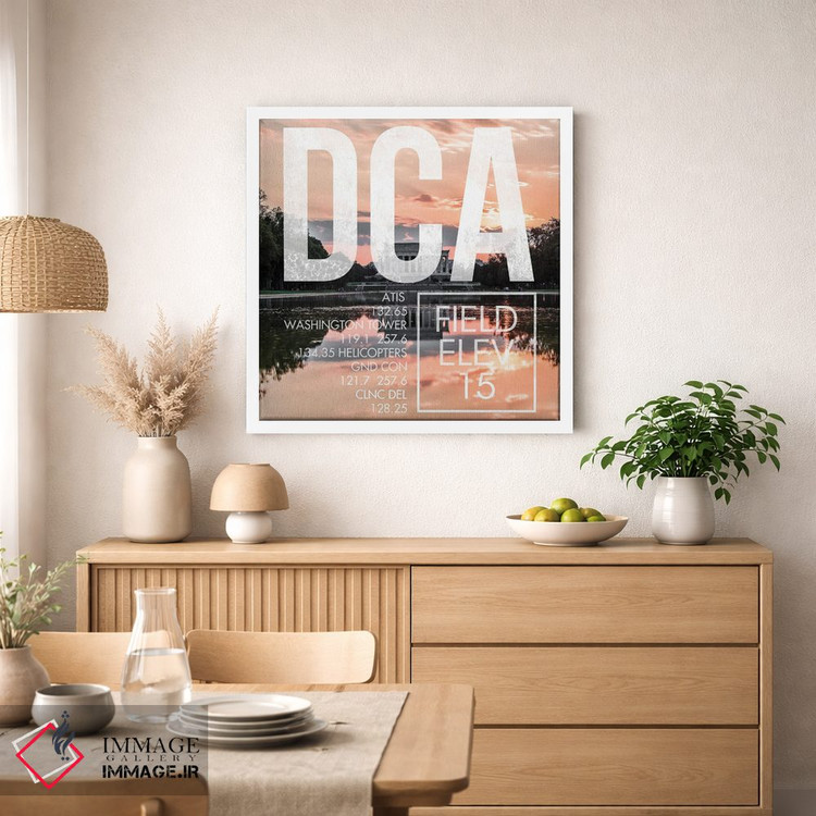 تابلو دکوراتیو پخش زنده DCA اثر ۰۸ لفت - D1W