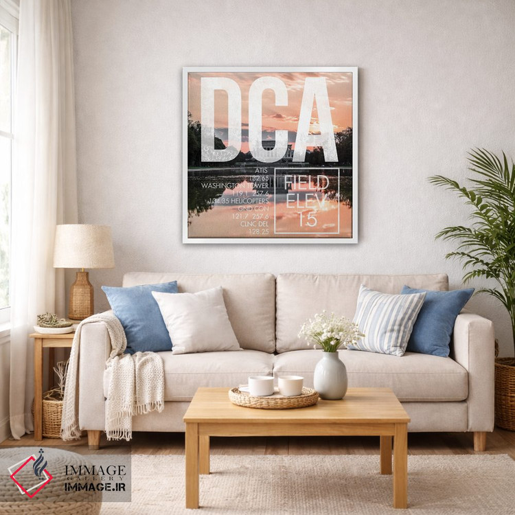 تابلو دکوراتیو پخش زنده DCA اثر ۰۸ لفت - D5W