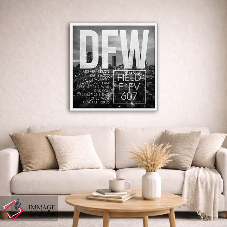 تابلو دکوراتیو پخش زنده DFW اثر ۰۸ لفت - D2W