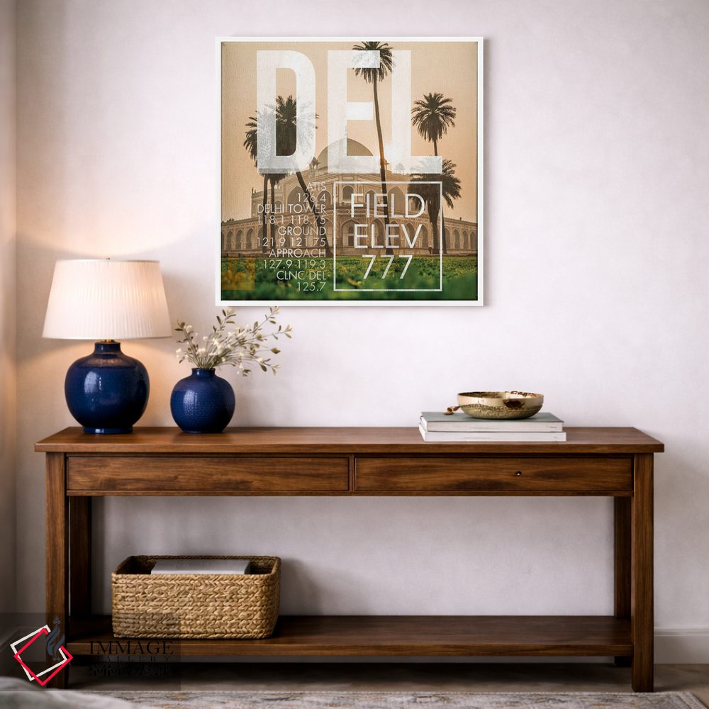 تابلو دکوراتیو پخش زنده DEL اثر ۰۸ لفت - D3W