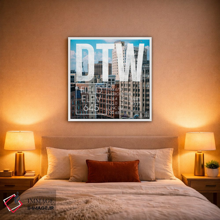 تابلو دکوراتیو پخش زنده DTW اثر ۰۸ لفت - D1W