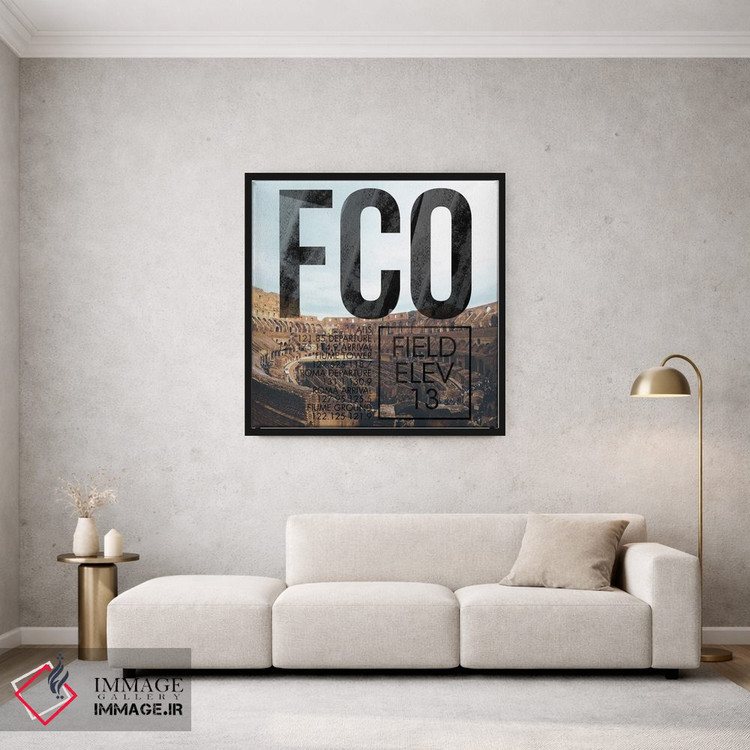 تابلو دکوراتیو پخش زنده FCO اثر ۰۸ لفت - D2B