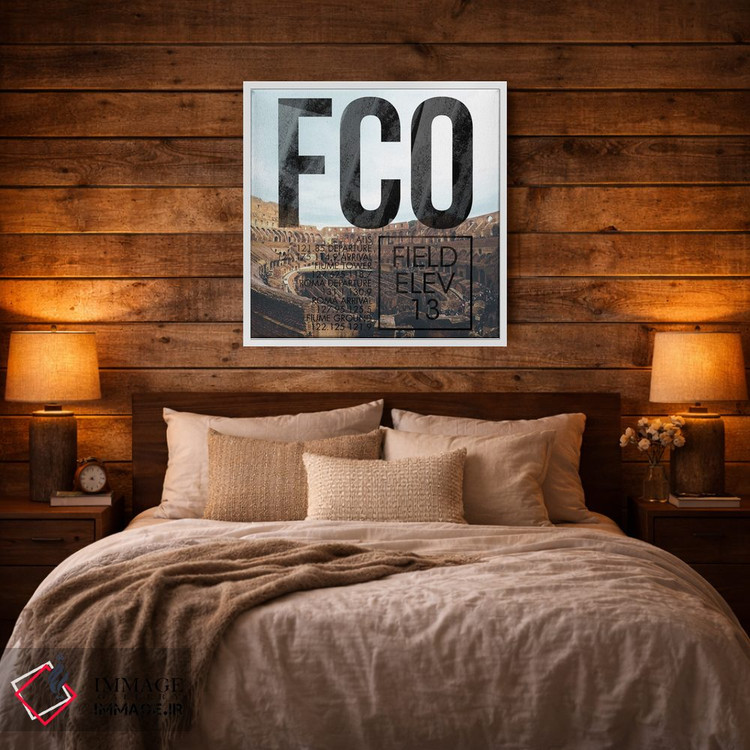 تابلو دکوراتیو پخش زنده FCO اثر ۰۸ لفت - D3W