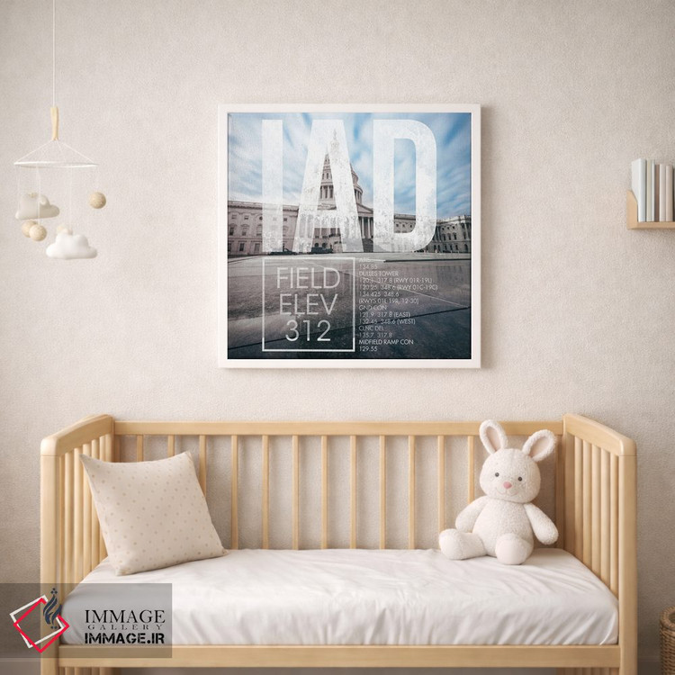 تابلو دکوراتیو پخش زنده IAD اثر ۰۸ لفت - D1W
