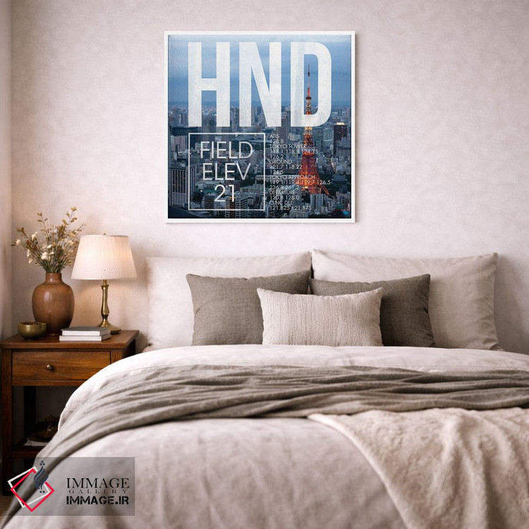 تابلو دکوراتیو پخش زنده HND اثر ۰۸ لفت - D2W