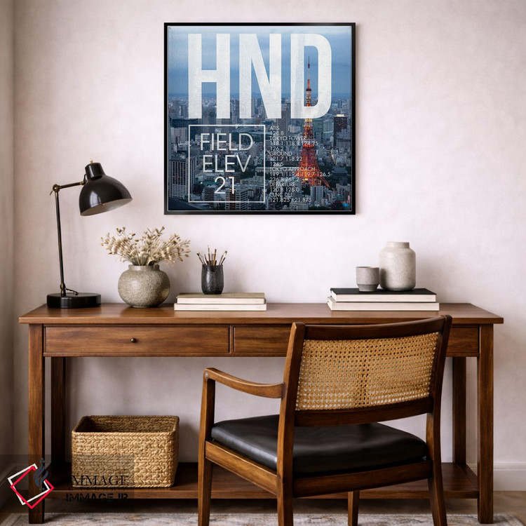 تابلو دکوراتیو پخش زنده HND اثر ۰۸ لفت - D6B