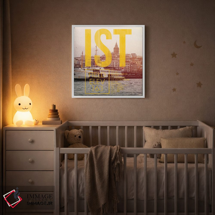 تابلو دکوراتیو پخش زنده IST اثر ۰۸ لفت - D1W