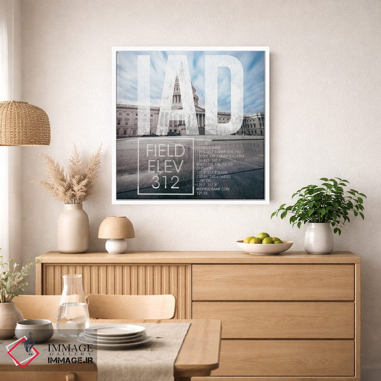 تابلو دکوراتیو پخش زنده IAD اثر ۰۸ لفت - D3W