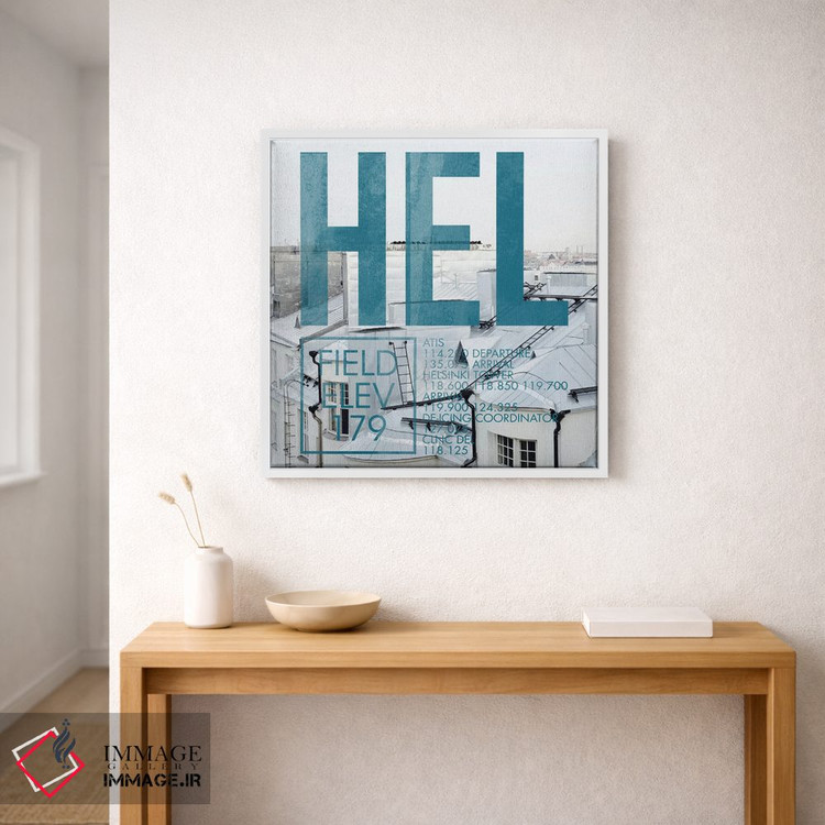 تابلو دکوراتیو پخش زنده HEL اثر ۰۸ لفت - D1W