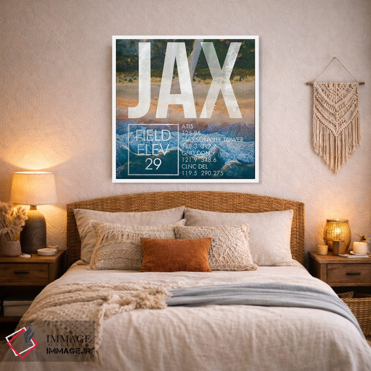 تابلو دکوراتیو پخش زنده JAX اثر ۰۸ لفت - D2W