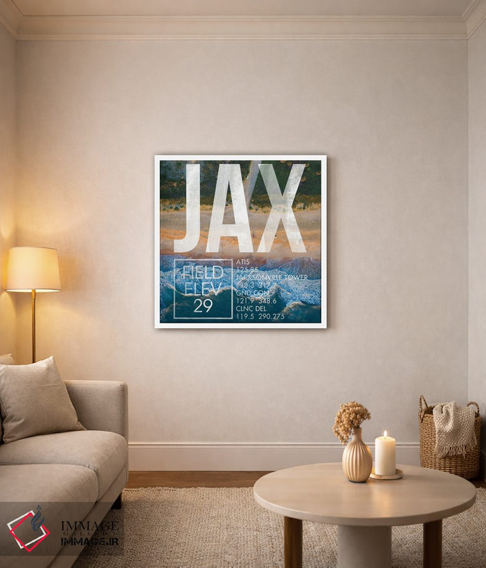 تابلو دکوراتیو پخش زنده JAX اثر ۰۸ لفت - D3W